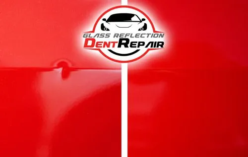 Illustration of Original Paint Preservation in Paintless Dent Removal
